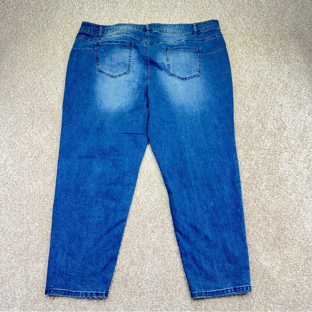 New Avenue Blue Denim Jeans Women’s size 26 A Stretch - Picture 3 of 14